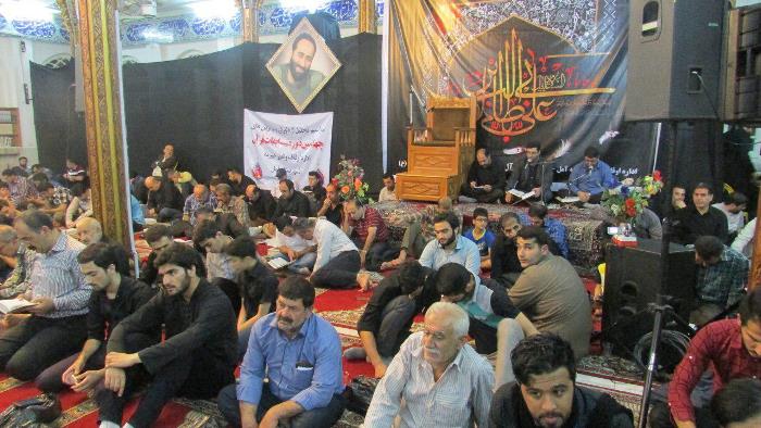 مراسم پرفیض شب قدر در امامزاده ابراهیم (ع) آمل به روایت تصویر