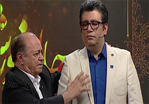 هیپنوتیزم شدن رضا رشیدپور توسط پدر هیپنوتیزم ایران + فیلم