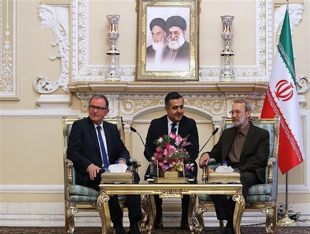 لاریجانی در دیدار نایب رئیس مجلس اتریش: کشورهای عضو ۱+۵ دست از کارهای آزاردهنده بردارند/ بحران‌های تروریستی تنها با همگرایی همه کشورها حل می‌شود