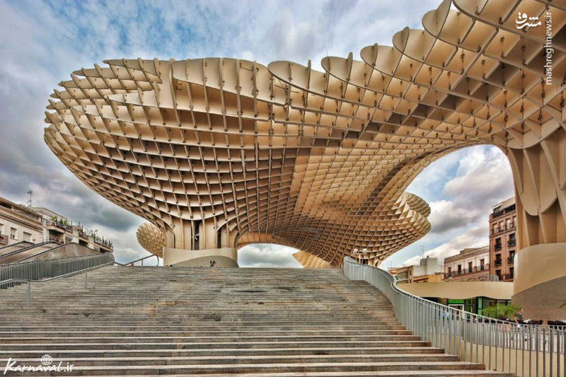 بزرگترین سازه چوبی دنیا