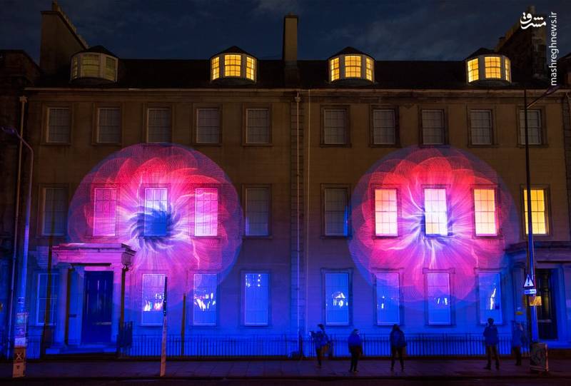 جشنواره زیبای نور در ادینبورگ