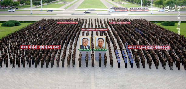 کارگران کره شمالی به خیابان‌ها ریختند