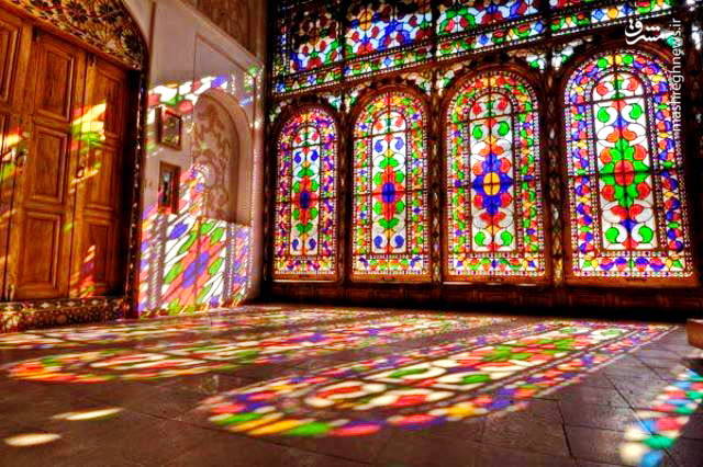 ترکیب رنگ شگفت‌انگیز در معماری ایرانی