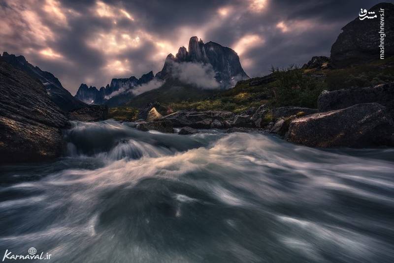 نمایشی از عظمت و قدرت طبیعت