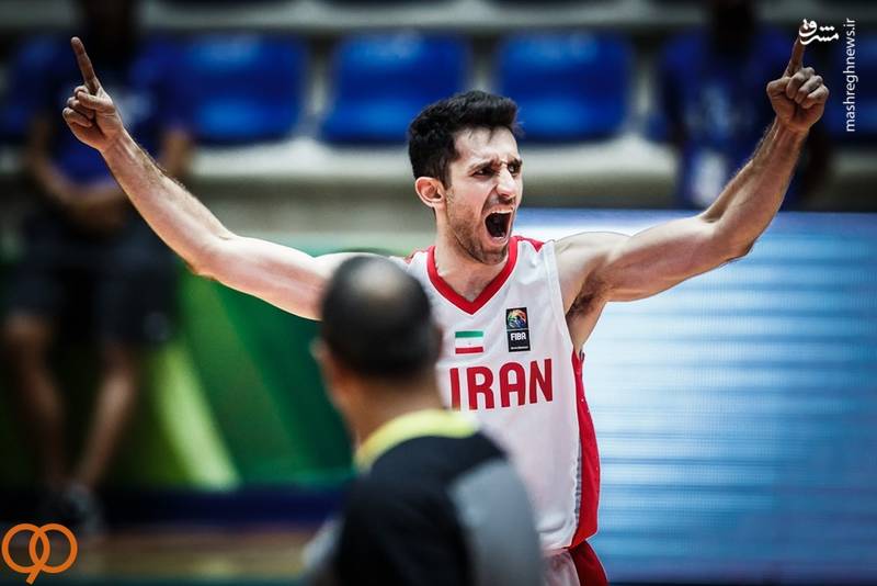 بسکتبالیست‌های ایران در فینال آسیا