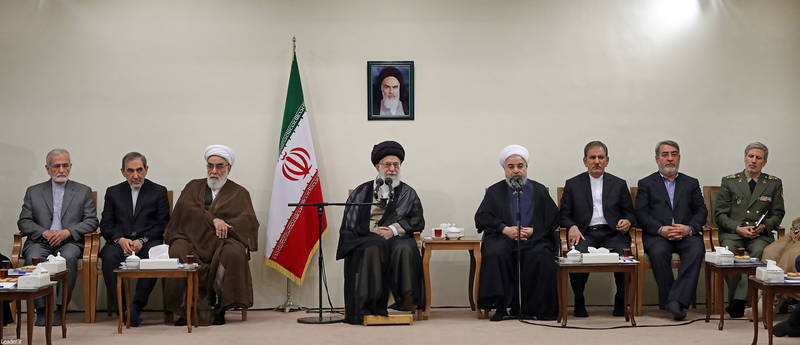 دیدار اعضای هیات دولت‌ دوازدهم با رهبر انقلاب