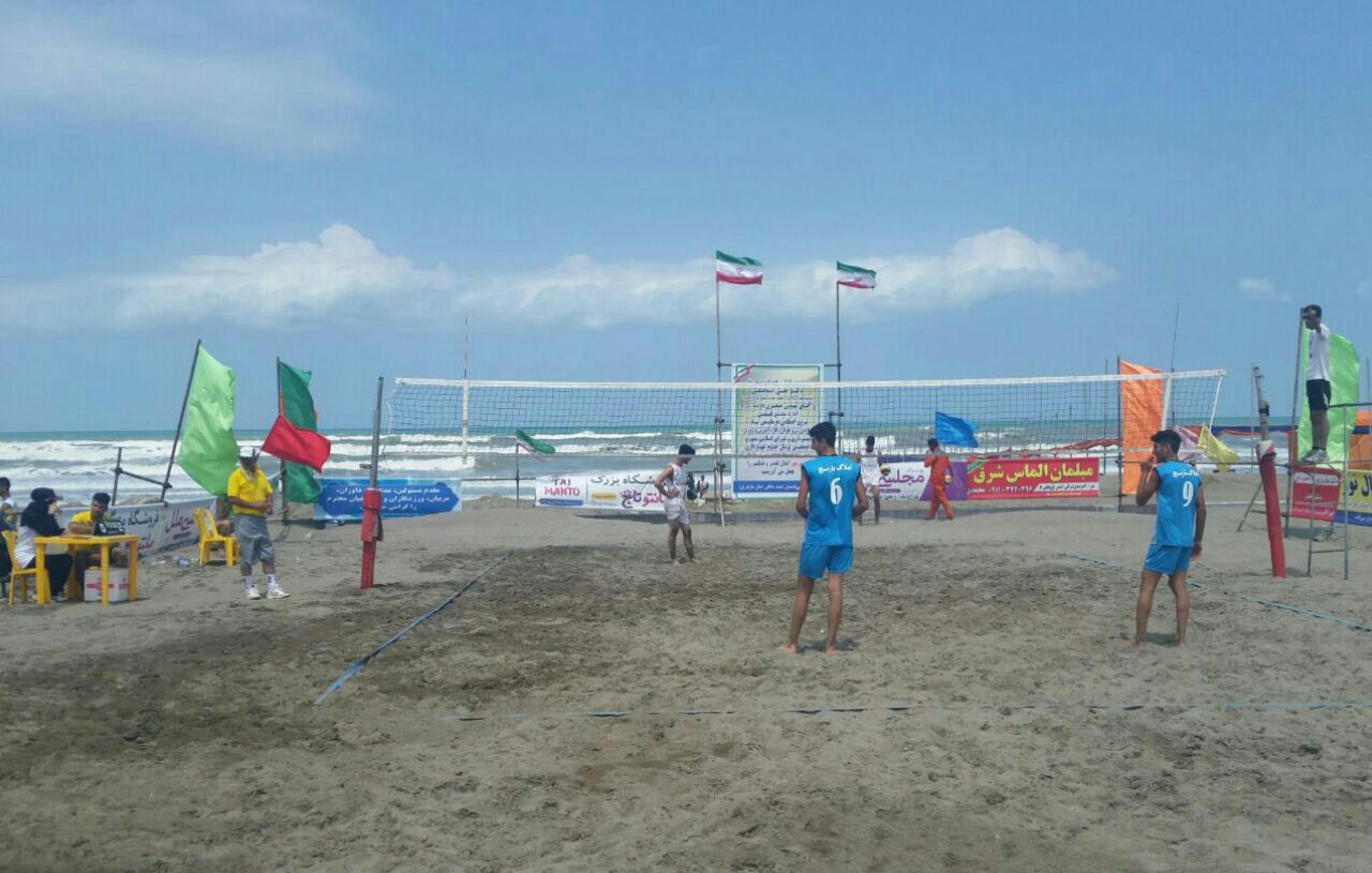 بابلسر میزبان تور آزاد والیبال ساحلی کشور
