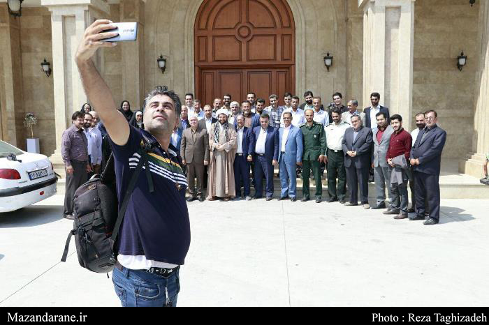 آیین تجلیل از خبرنگاران شهرستان آمل توسط مسئولین دابو و دشت سر + تصاویر