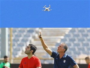 هلی‌شات استقلال در تمرین تیم ملی!