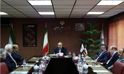 جلسه وزیر ورزش با افتخاری و ملکی