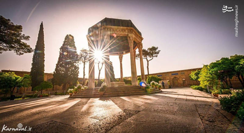 تصاویر زیبا از آرامگاه حافظ