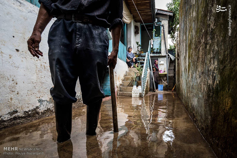 دو روز پس از سیل لنگرود