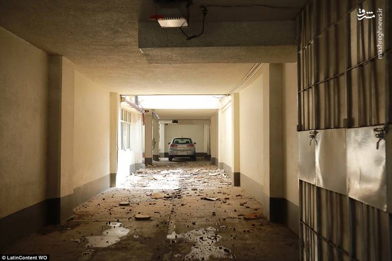 اولین تصاویر از خسارت زلزله مرگبار در مکزیک