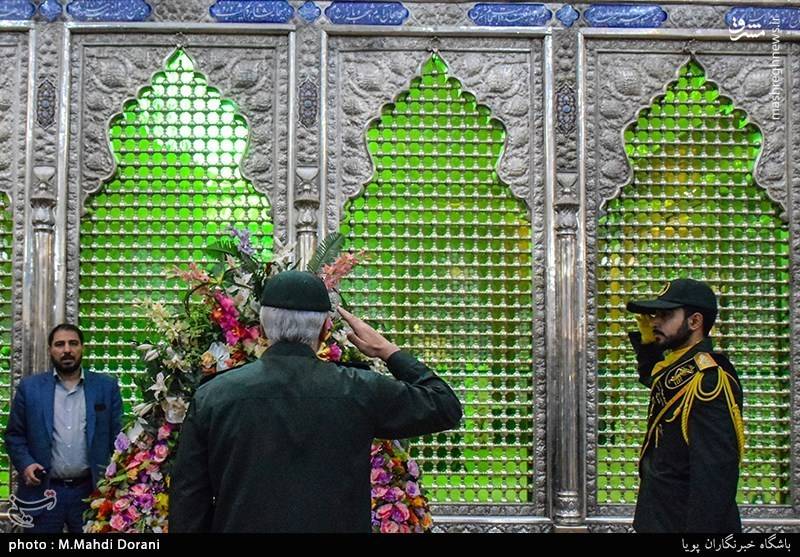 تجدید میثاق فرمانده‌هان سپاه تهران با امام راحل