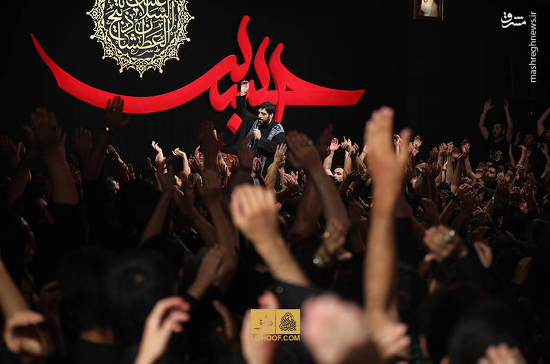 شب هشتم محرم در هیئت ریحانه الحسین(ع)