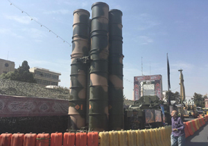 استقرار سامانه موشکی اس ۳۰۰ در نزدیکی مجلس شورای اسلامی + فیلم