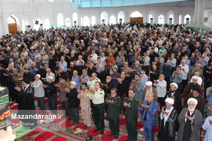 نماز جمعه شهرستان آمل به روایت تصویر