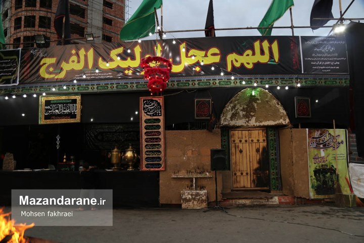 برپایی ایستگاه صلواتی در شهرستان آمل به روایت تصویر