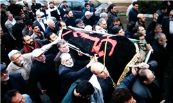 مراسم تشییع پیکر مرحوم داوود احمدی‌نژاد برگزار شد