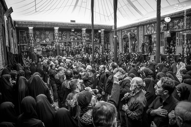 عزاداری عاشورای حسینی در قدیمی‌ترین حسینیه تهران