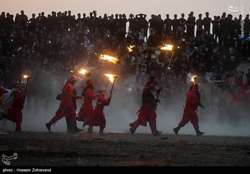 بزرگترین مراسم تعزیه‌خوانی کشور
