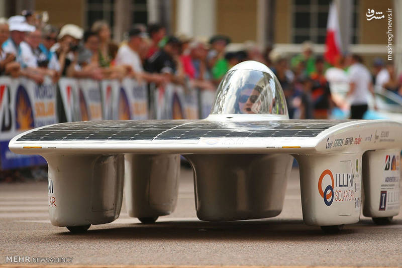 مسابقه خودروهای خورشیدی در استرالیا