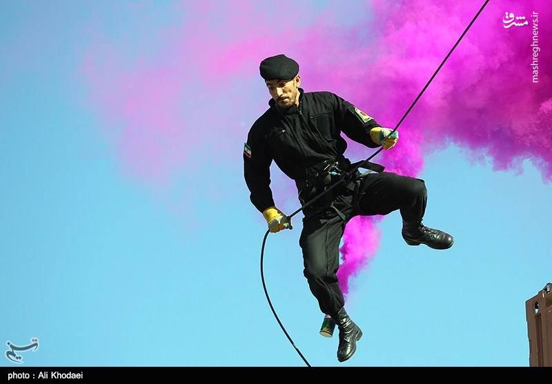 مانور اقتدار نیروی انتظامی