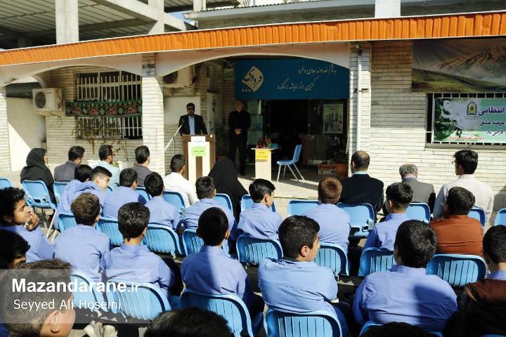 مراسم روز جهانی عصای سفید در دبیرستان غیر انتفاعی فردوسی آمل+ تصاویر