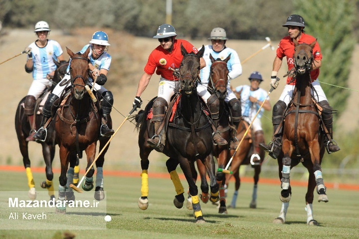 مسابقه چوگان تیم ملی ایران و آرژانتین برگزار شد+تصاویر
