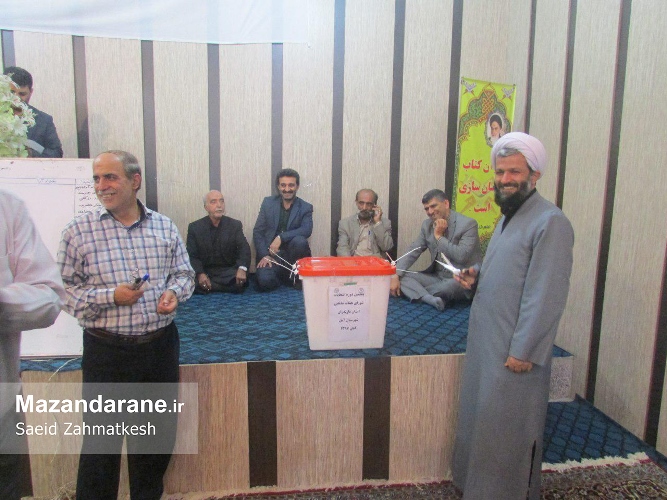 پنجمین دوره انتخابات شورای هیئات مذهبی در آمل برگزار شد+ تصاویر