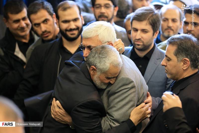 بزرگداشت پدر سردار سلیمانی در مصلی تهران