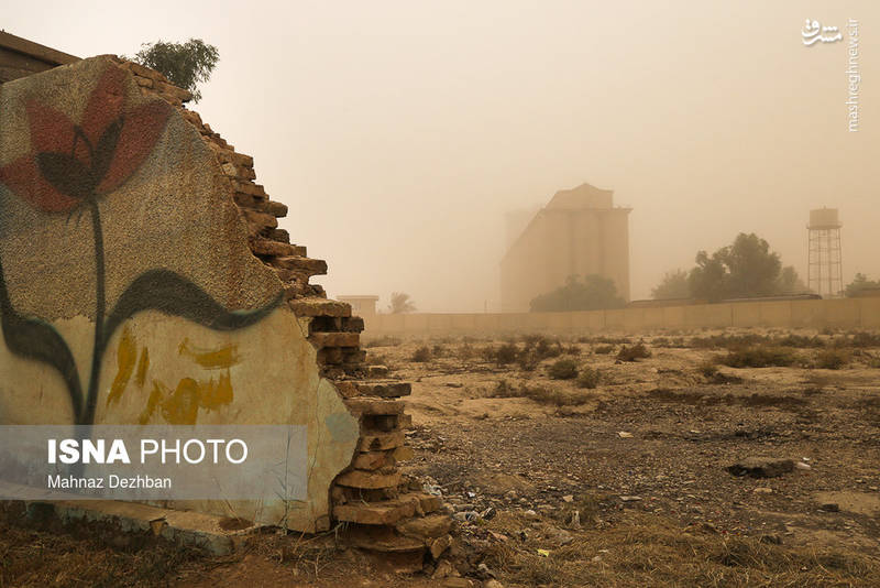هجوم دوباره ریزگردها به اهواز