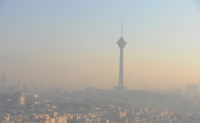 آخرین وضعیت آلودگی هوای تهران اعلام شد