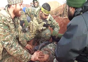 چند شهید مدافع حرم در یک قاب + فیلم