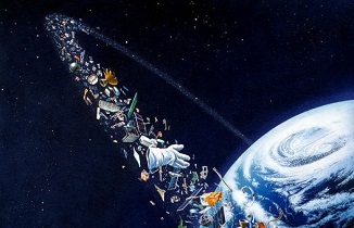 ایده‌های جالب برای جمع‌آوری زباله‌های فضایی + فیلم