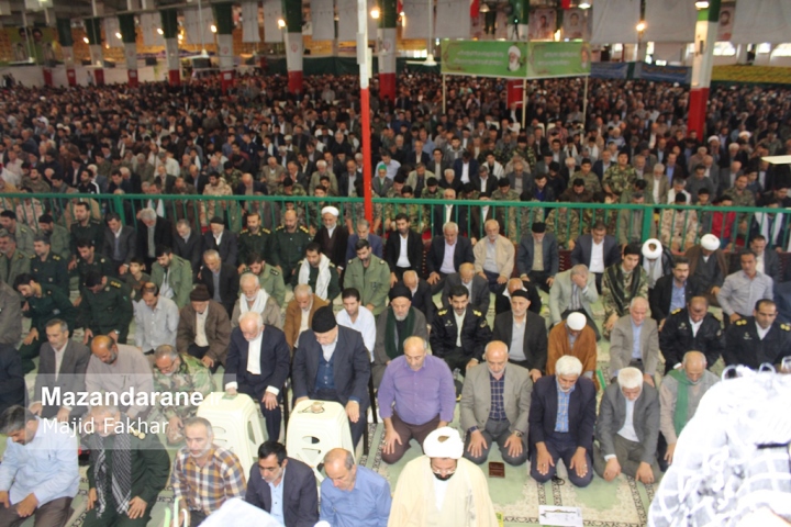 نماز جمعه بابل به روایت تصویر