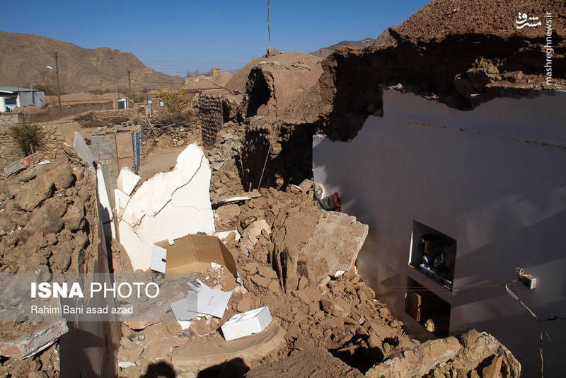 خسارت های زلزله هجدک کرمان