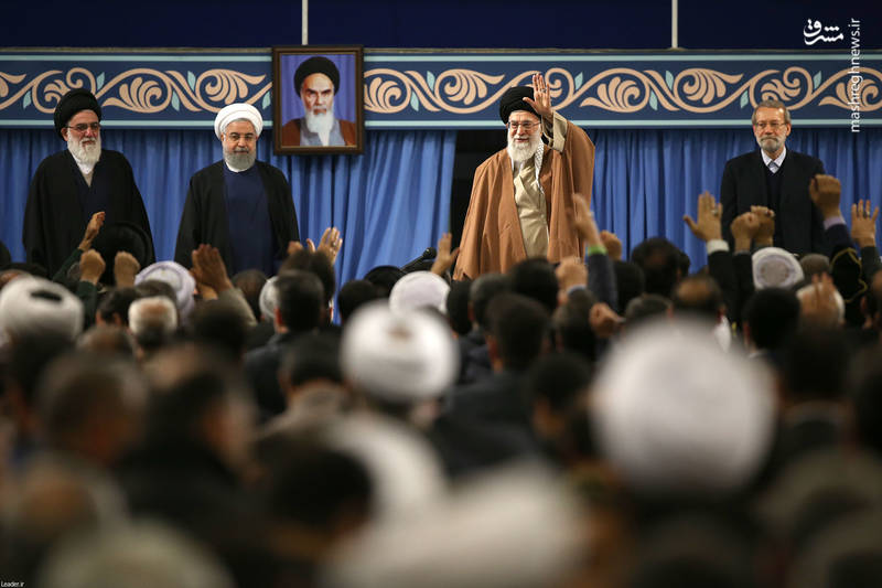 دیدار مسئولان و میهمانان کنفرانس وحدت اسلامی‌ با رهبر