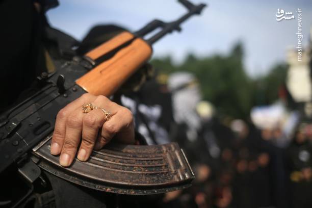 رژه یگان زنان حماس در غزه