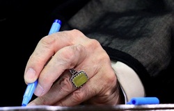 رهبر انقلاب از تیم ملی وزنه‌برداری و پهلوان سرافراز علیرضا کریمی تشکر کردند