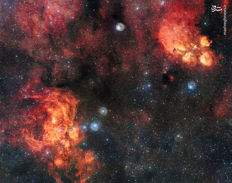 برترین عکس‌های “ناسا” در سال ۲۰۱۷