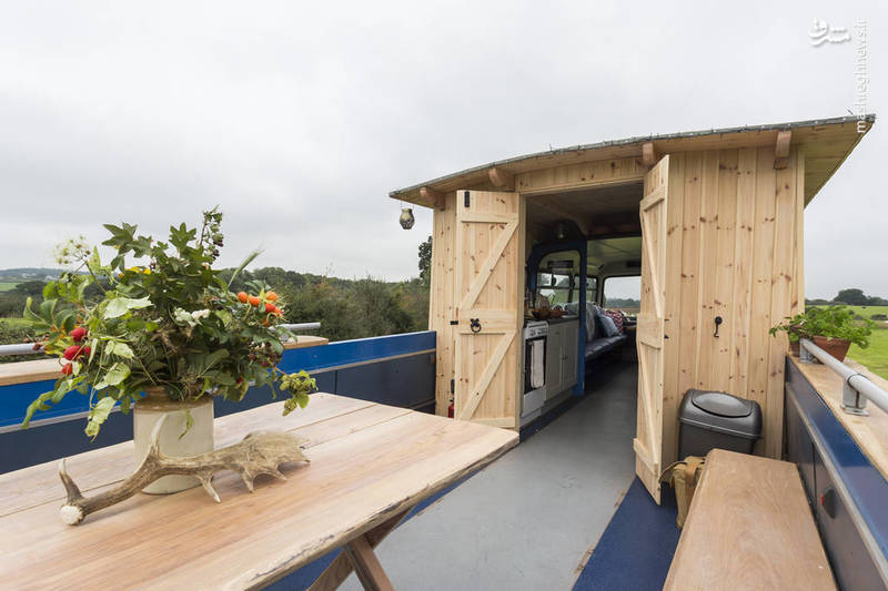 خانه تراس دار متحرک!