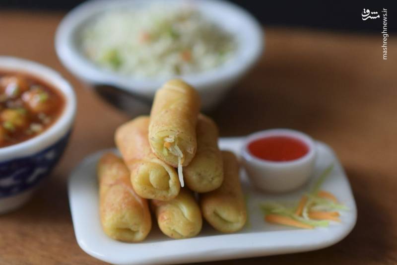 خوراکی‌های جالب مینیاتوری