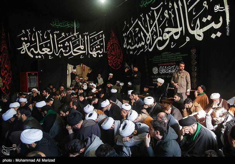 عزاداری شهادت حضرت زهرا (س) در بیوت مراجع