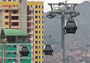 تله کابینی که روزانه ۱۵۰ هزار مسافر را جابجا می‌کند/ حضور نام طولانی‌ترین تله کابین جهان در کتاب رکوردهای گینس + فیلم