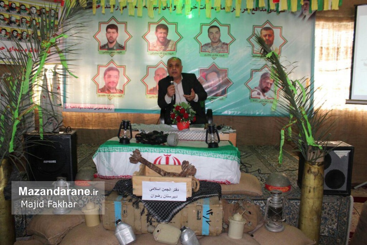 مراسم گرامیداشت حماسه ۶ بهمن آمل در دبیرستان رضوان برگزار شد+ تصاویر