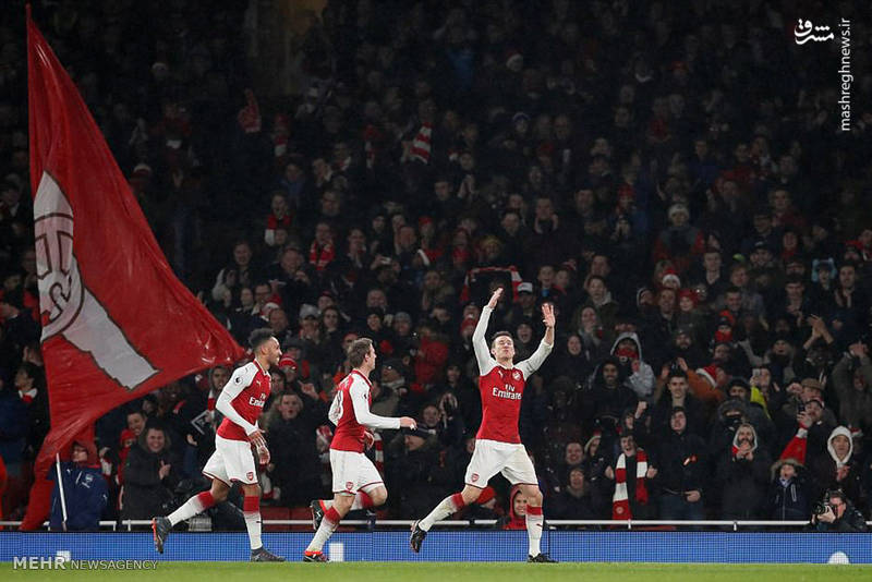 آرسنال اورتون را به توپ بست