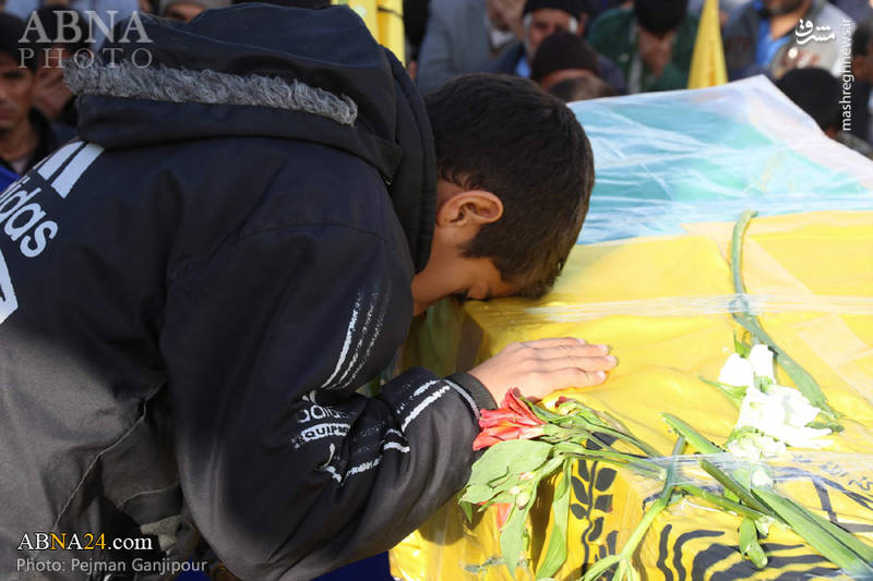 تشییع شهید مدافع حرم اسماعیل سروری