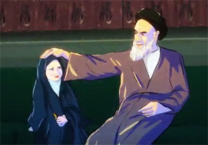 استقبال دیدنی امام خمینی(ره) از هدیه کوچک یک کودک + فیلم