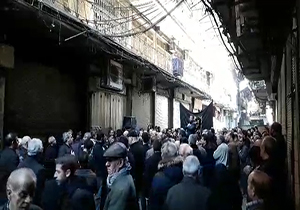 قلب تهران در ماتم حضرت فاطمه زهرا (س) + فیلم